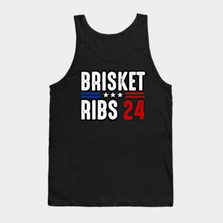 Brisket Ribs 2024 Funny Political Quote Tank Top